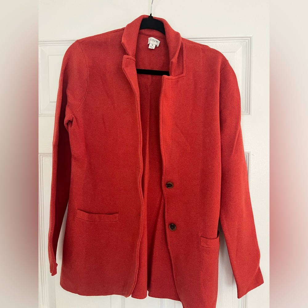 J Crew Cotton Blazer